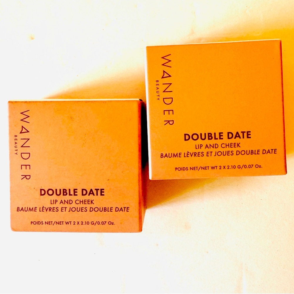 Wander Beauty NWT Double Date lip & cheek; set of 2